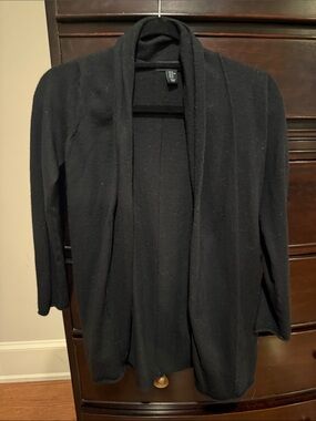 Cynthia Rowley Black Knit Cardigan